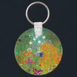 Porte-clés Gustav Klimt Bauerngarten Flower Garden Art<br><div class="desc">Gustav Klimt Bauerngarten Flower Garden Art Porte - clé</div>