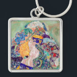 Porte-clés Gustav Klimt - Bébé / Berceau<br><div class="desc">Bébé / Berceau - Gustav Klimt, Huile sur toile, 1917-1918</div>