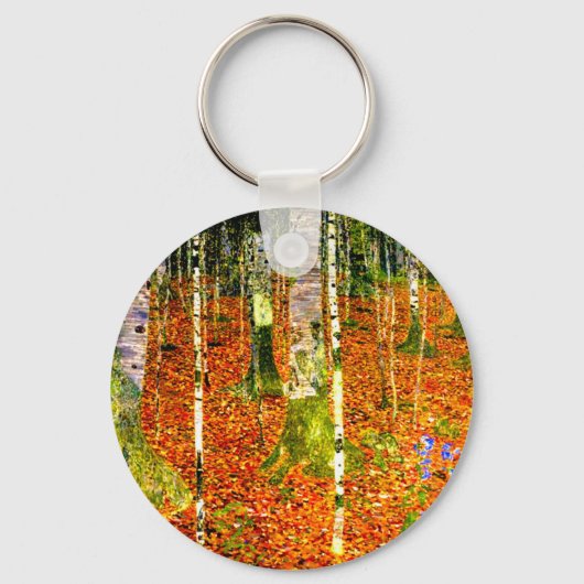 Porte-clés Gustav Klimt Birch Trees (Recto)