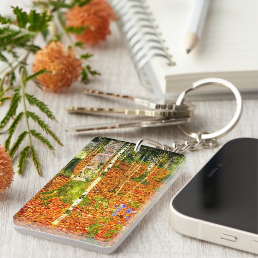 Porte-clés Gustav Klimt Birch Trees (Devant droit)