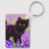 Porte-clés Gustav Klimt Black Kitten (Verso)