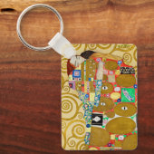 Porte-clés Gustav Klimt Exécution Nouveau Couple (Recto)