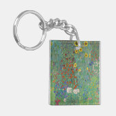 Porte-clés Gustav Klimt - Jardin de campagne avec tournesols (Devant gauche)