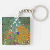 Porte-clés Gustav Klimt - Jardin des fleurs (Dos)