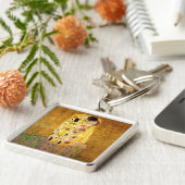 Porte-clés Gustav Klimt La Peinture Classique Du Kiss (Côté)