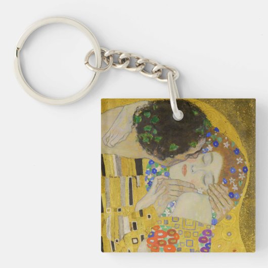 Porte-clés Gustav Klimt - Le baiser (Devant)