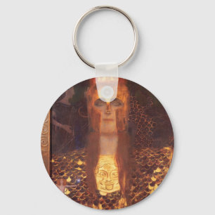 Porte-clés Gustav Klimt Minerva Pallas Athena Porte - clé