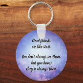 Porte-clés Gute Freunde sind wie Sterne (Recto)
