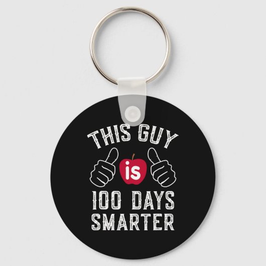 Porte-clés Guy Est 100 Jours Smarter School (Recto)