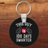 Porte-clés Guy Est 100 Jours Smarter School (Recto)