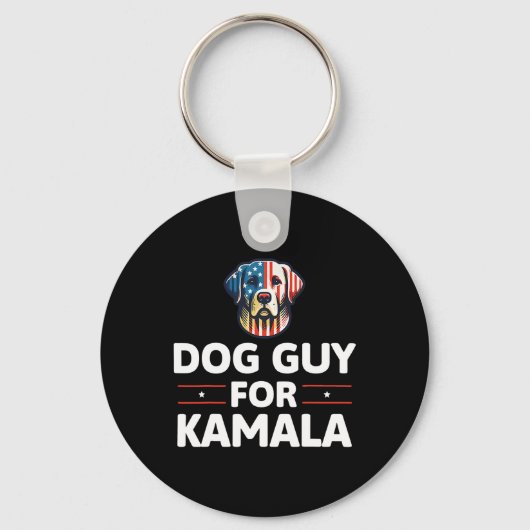 Porte-clés Guy Pour Kamala Vote Blue (Recto)