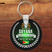 Porte-clés Guyana (Recto)