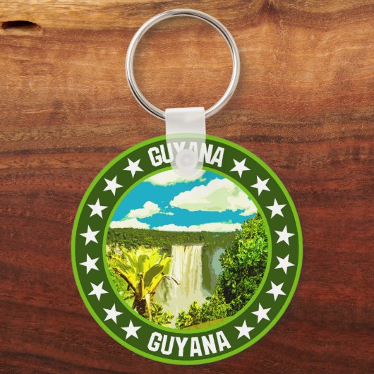 Porte-clés Guyana (Recto)