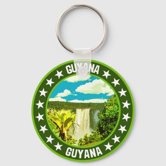 Porte-clés Guyana (Verso)