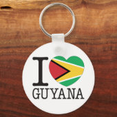 Porte-clés Guyana Love v2 (Recto)