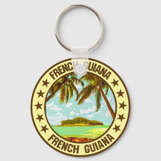 Porte-clés Guyane (Recto)