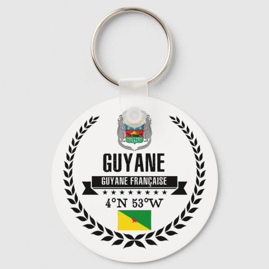 Porte-clés Guyane (Recto)