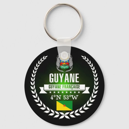 Porte-clés Guyane (Recto)