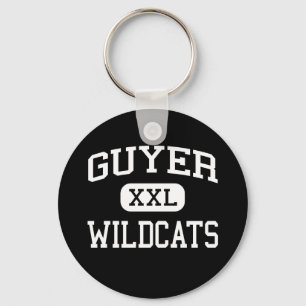 Porte-clés Guyer - chats sauvages - lycée - Denton le Texas