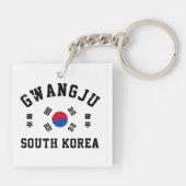 Porte-clés Gwangju Corée du Sud  (Dos)