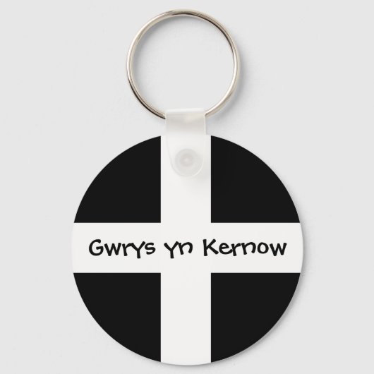 Porte-clés Gwrys yn Kernow - Fabriqué à Cornwall (Recto)