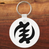 Porte-clés Gye Nyame | God is Supreme Adinkra (Recto)