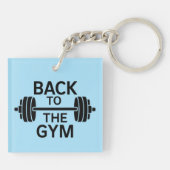 Porte-clés Gym Barbell (Dos)