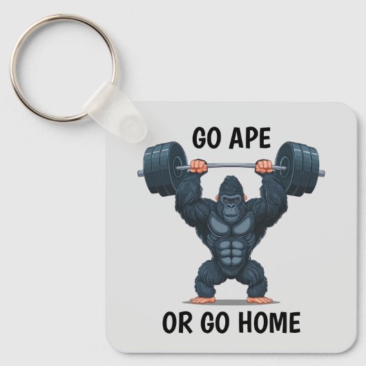 Porte-clés Gym Gorilla (Recto)