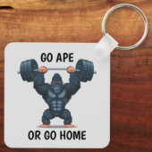 Porte-clés Gym Gorilla (Verso)