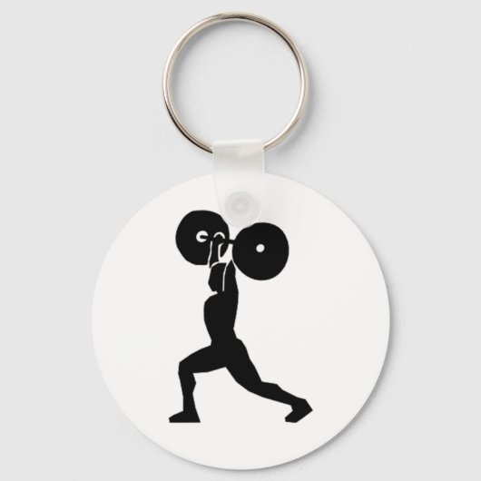 Porte-clés Gymnase pour poids (Recto)