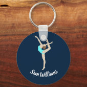 Porte-clés Gymnaste féminine (Recto)