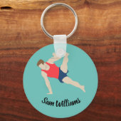 Porte-clés Gymnaste masculin (Recto)