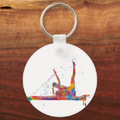 Porte-clés gymnastics exercise (Recto)