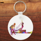 Porte-clés gymnastics exercise (Recto)