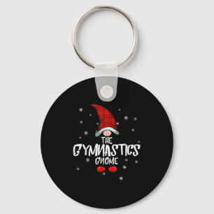 Porte-clés Gymnastics Gnome Family Christmas Pajama Gymnastic