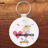 Porte-clés GYMNASTICS - Love Gymnastique Tshirts et cadeaux (Recto)