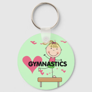 Porte-clés GYMNASTICS - T-shirts Blond Girl Balance