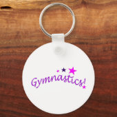 Porte-clés Gymnastique avec étoiles (Recto)