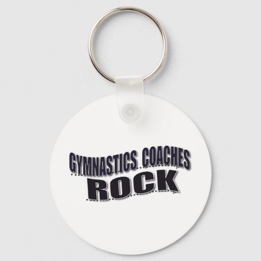 Porte-clés Gymnastique masculine Cadeaux d'entraîneurs (Recto)