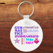 Porte-clés Gymnastique répétitive (Recto)