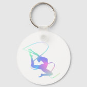 Porte-clés Gymnastique rythmique avec ruban (Verso)