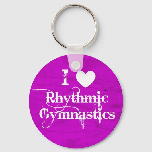 Porte-clés Gymnastique rythmique cadeaux et accessoires (Recto)