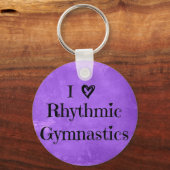 Porte-clés Gymnastique rythmique Cadeaux et accessoires porte (Recto)