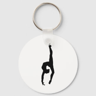 Porte-clés Gymnastique rythmique Silhouette