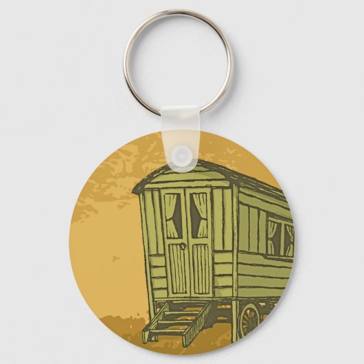 Porte-clés Gypsy caravan (Recto)