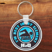 PORTE-CLÉS H2O_SWIMMER (Recto)