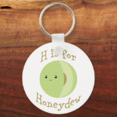 Porte-clés H is for Honeydew (Recto)