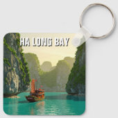Porte-clés Ha Long Bay Vietnam Travel (Dos)