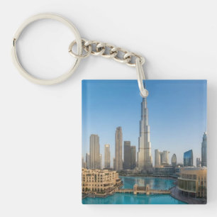 Porte-clés Habibi Venez à Dubaï Nom personnalisé Voyage