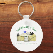 Porte-clés Hacienda Hay & Feed Raid Back Horse (Recto)